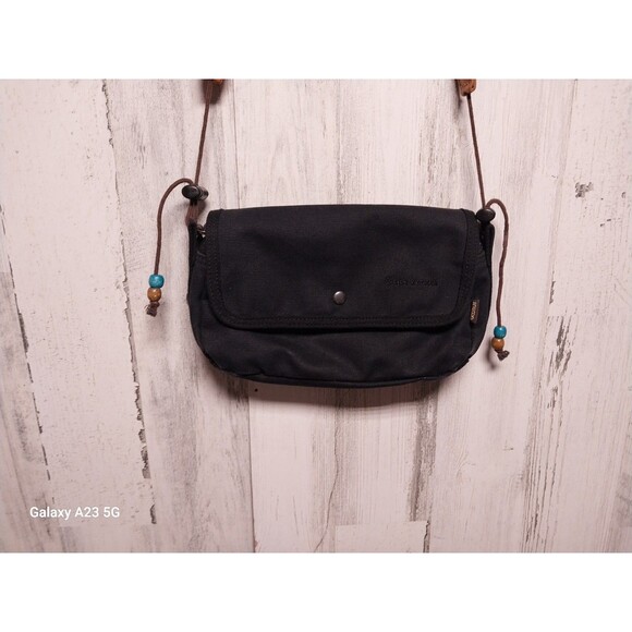 Gootium Small Black Canvas Crossbody Bag - Picture 1 of 8
